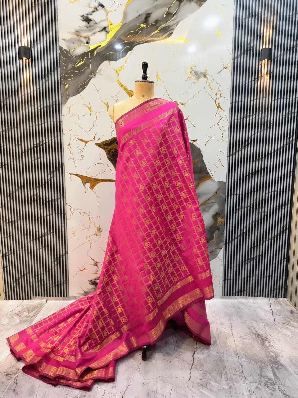 Soft banarasi saree